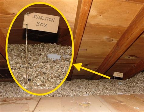 insulate around junction box|attic junction box insulation requirements.